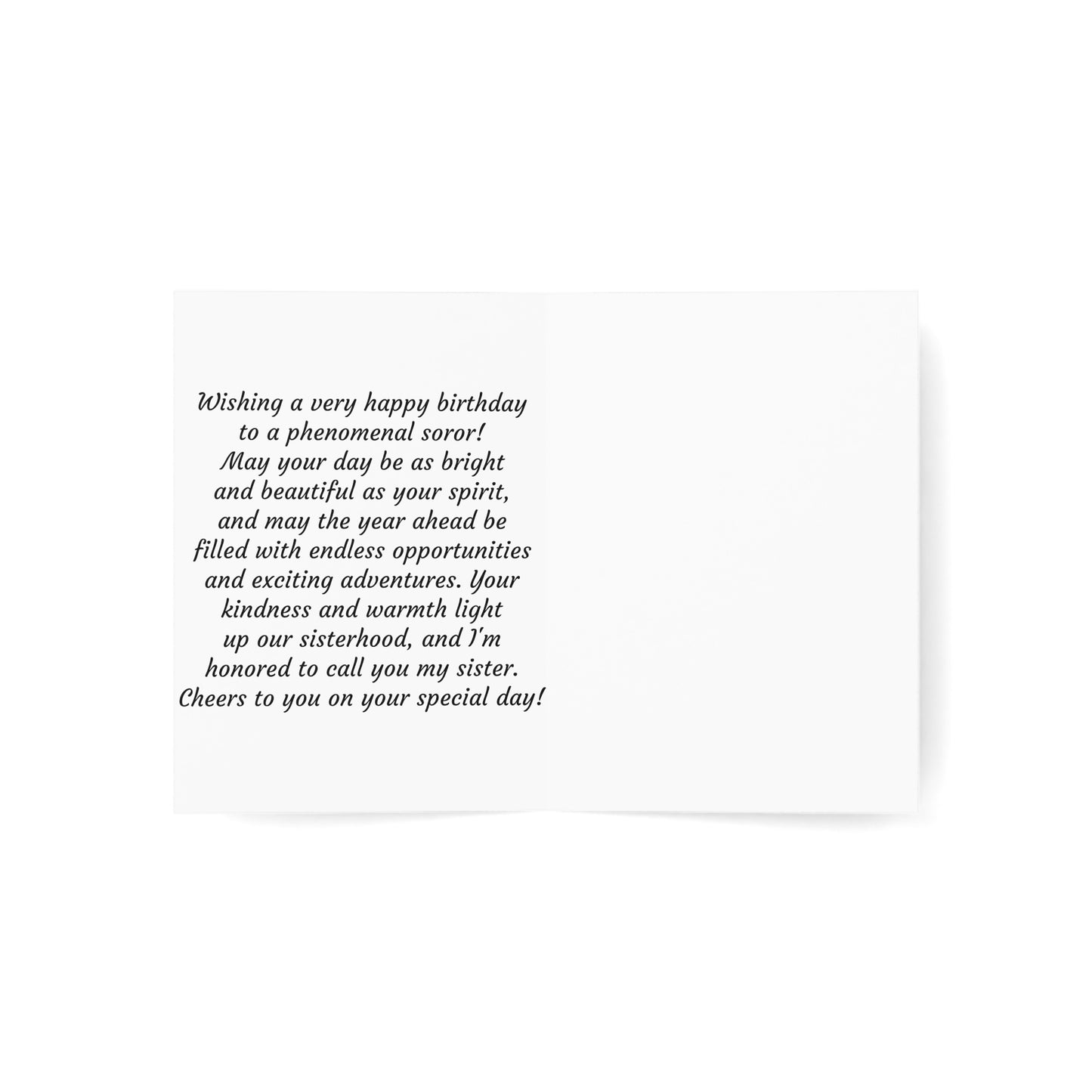 Alpha Kappa Alpha - Birthday Card