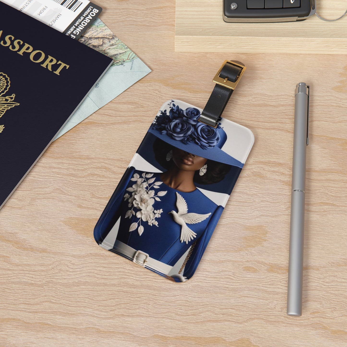 Zeta Phi Beta - Luggage Tag