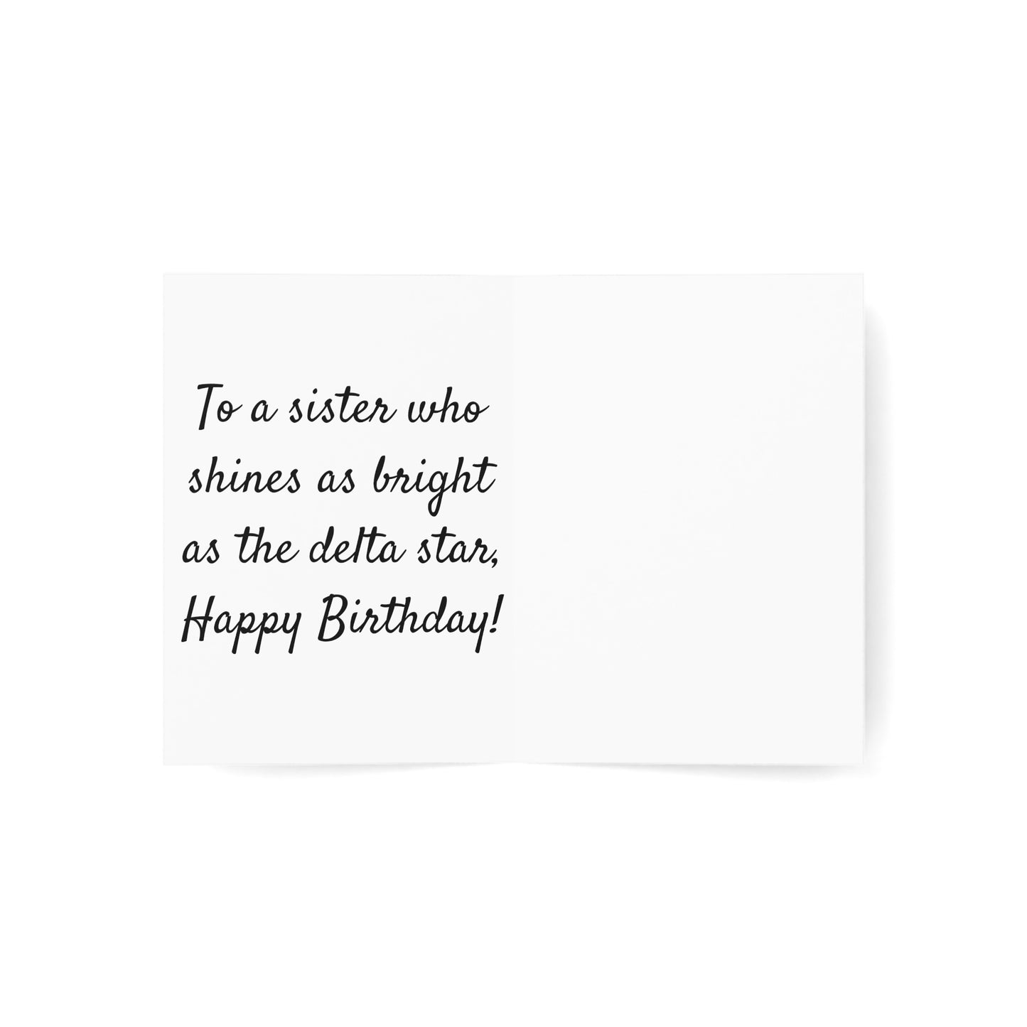 Delta Sigma Theta - Birthday Card