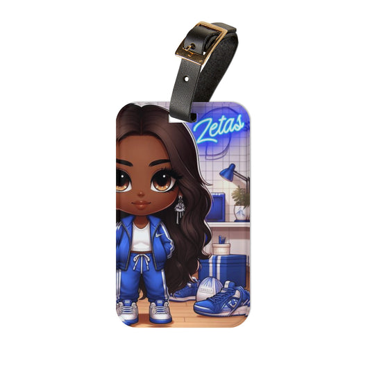 Zeta Phi Beta - Luggage Tag