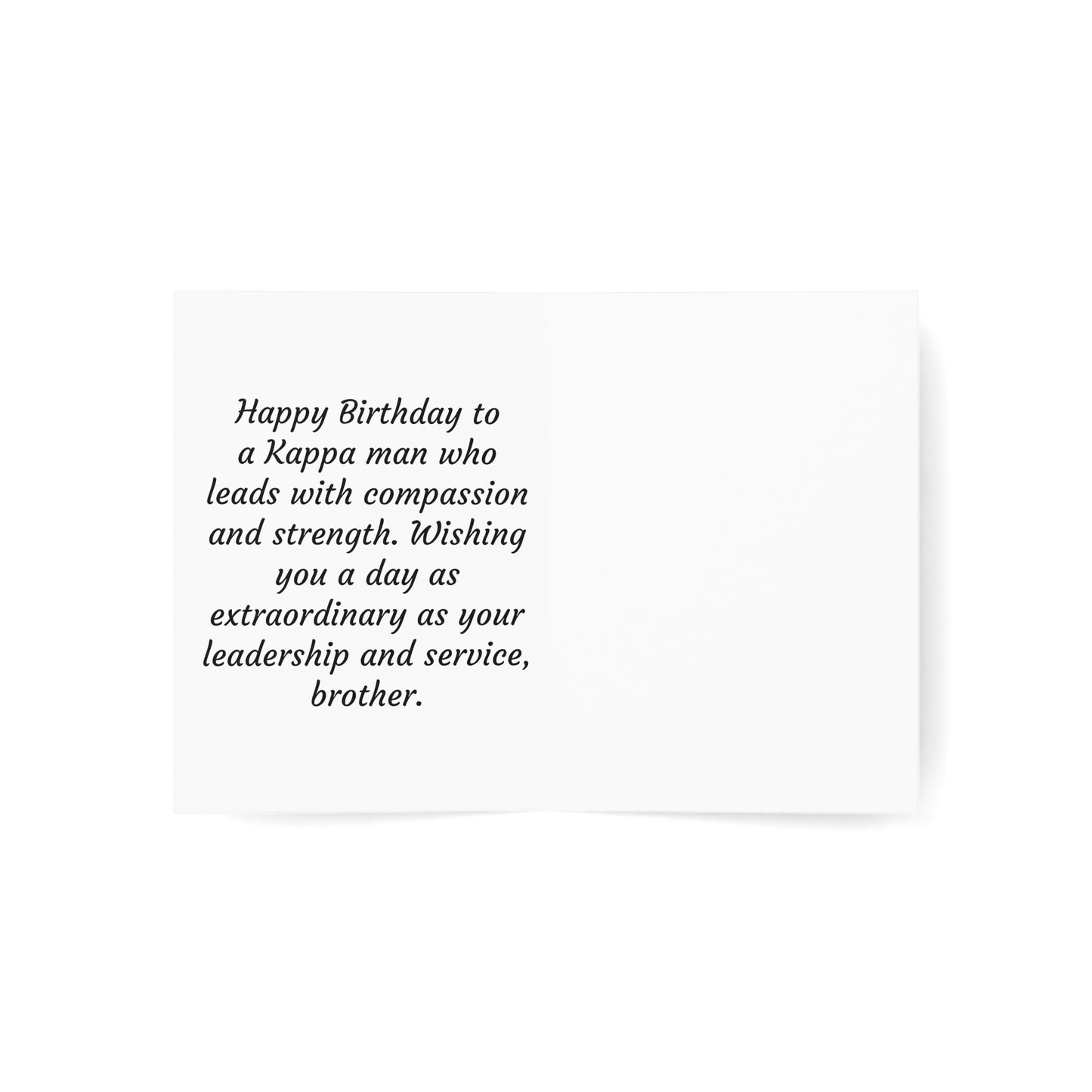 Kappa Alpha Psi - Birthday Card