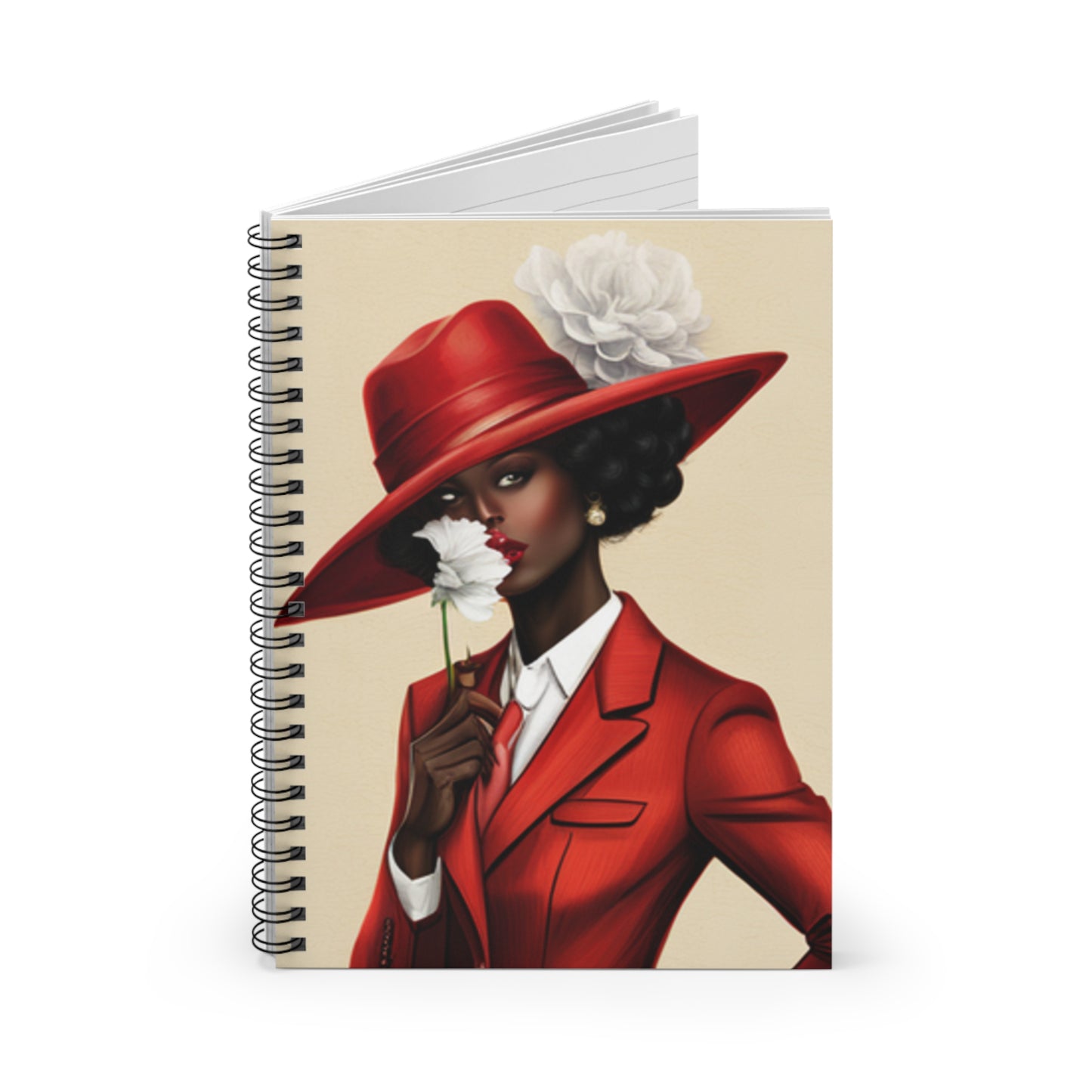 Delta Sigma Theta - Spiral Notebook - Ruled Line