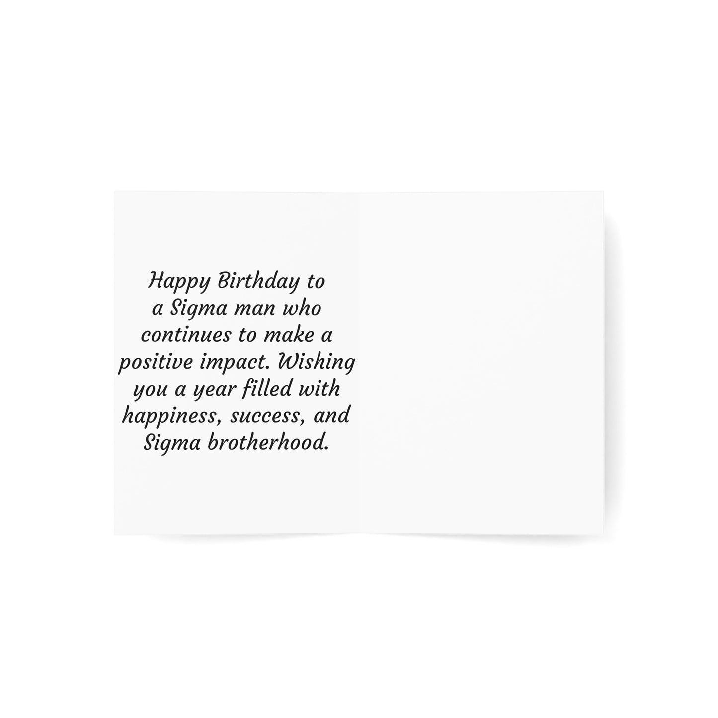 Phi Beta Sigma - Birthday Card