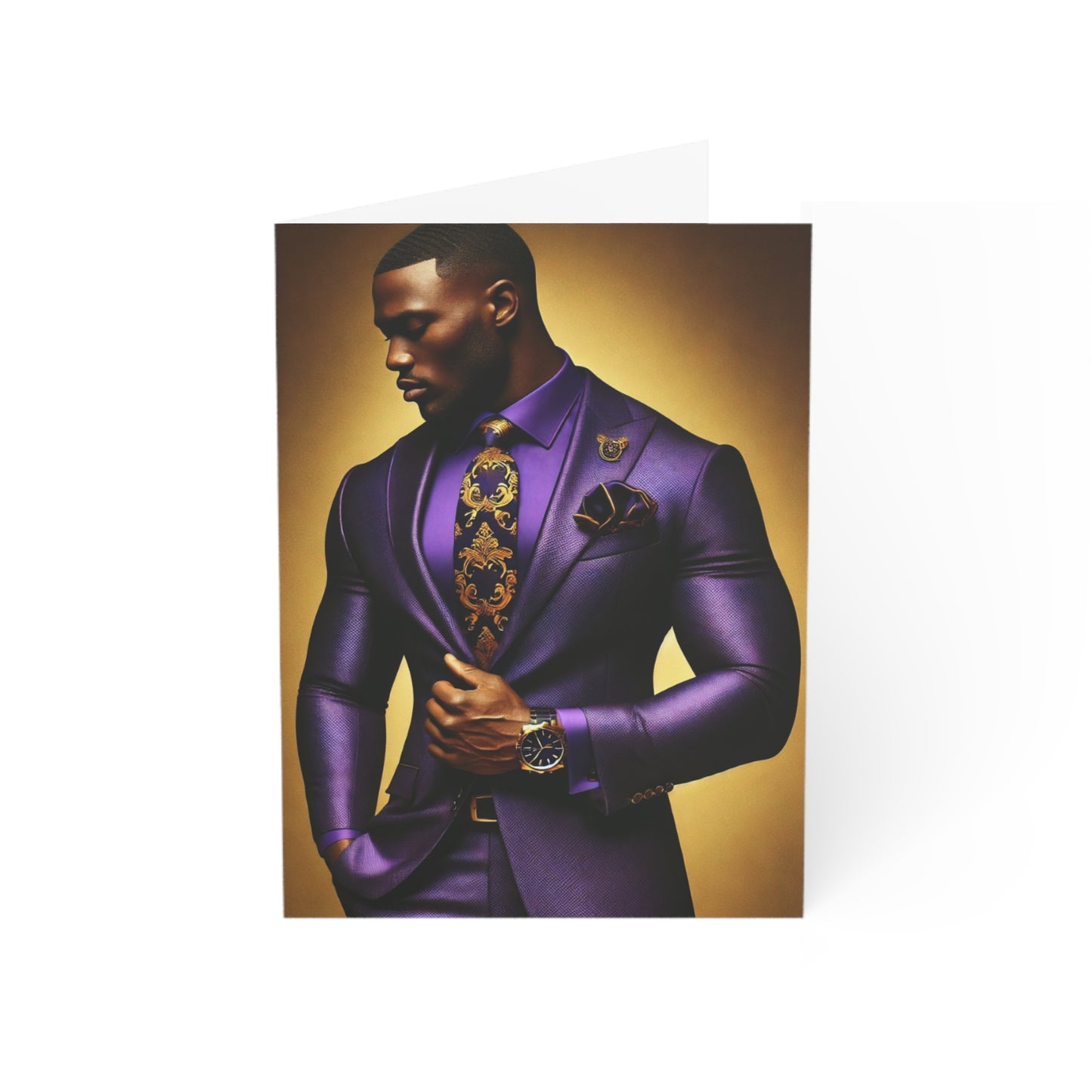 Omega Psi Phi - Birthday Card