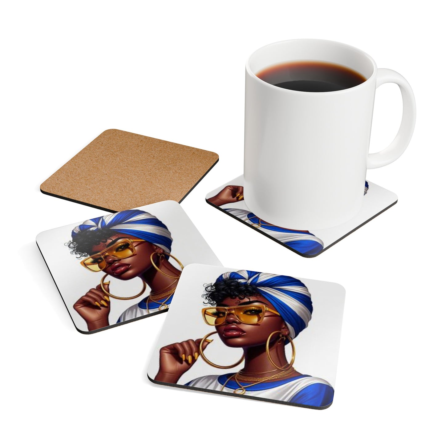 Zeta Phi Beta - Coaster Set