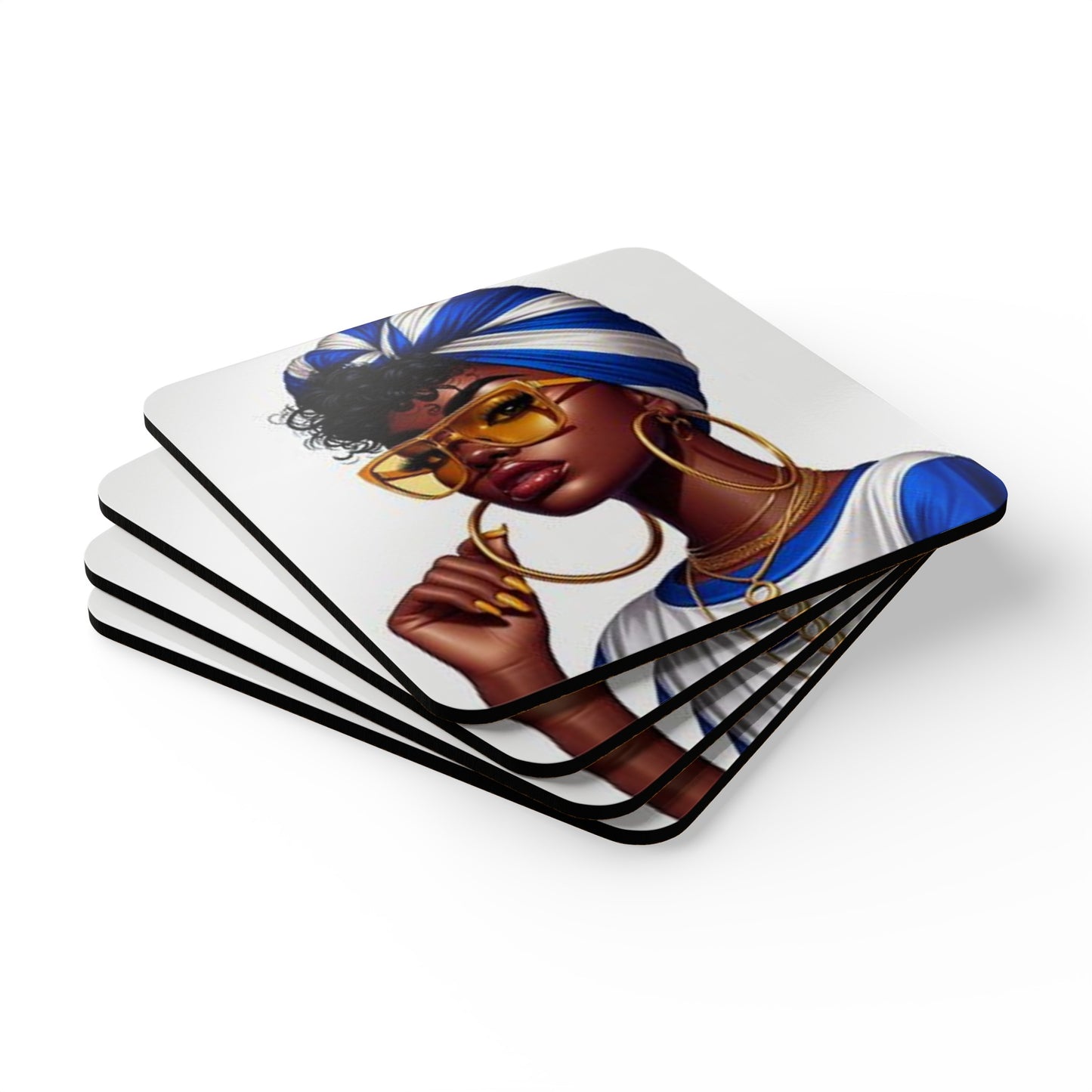 Zeta Phi Beta - Coaster Set