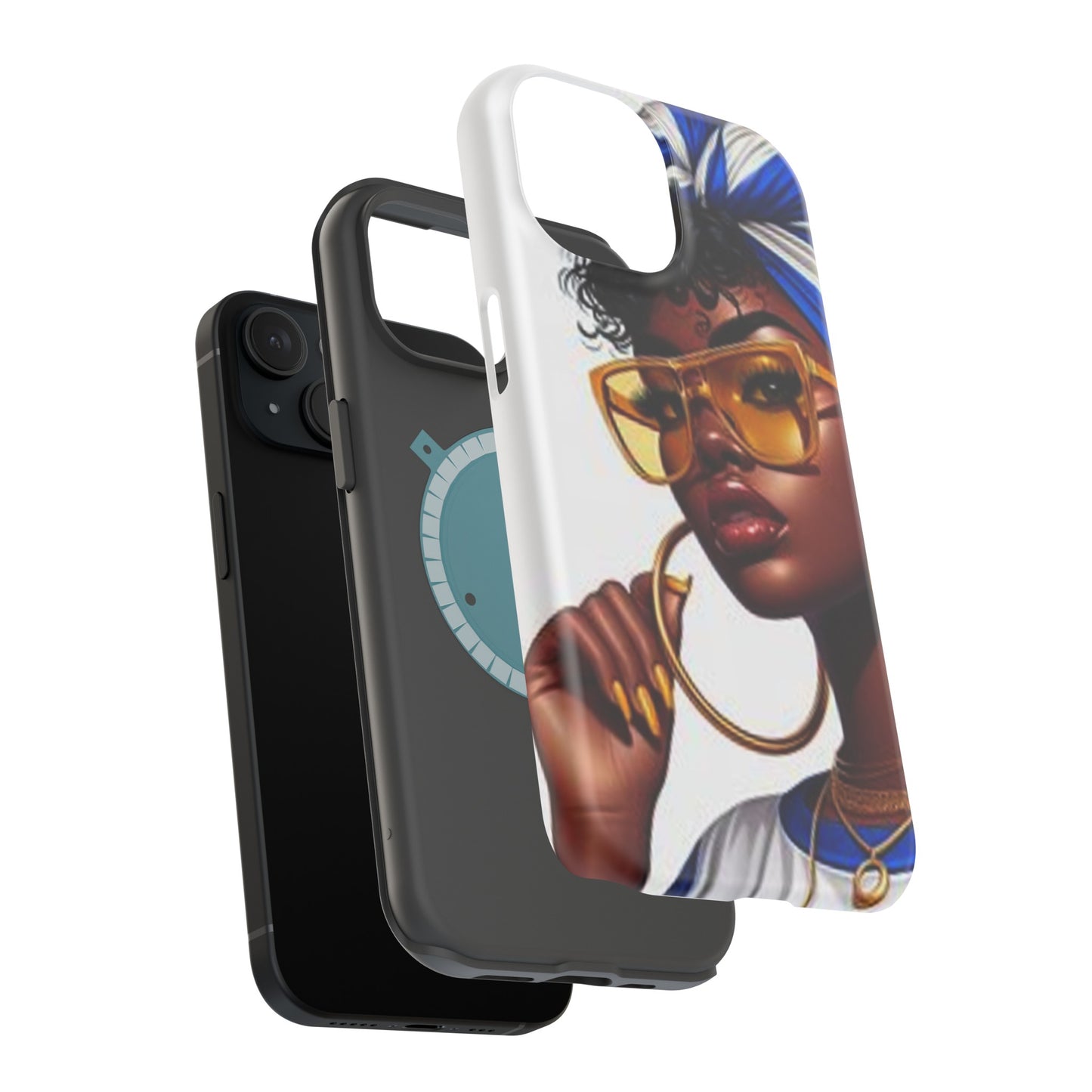 Zeta Phi Beta - Iphone 15 Impact-Resistant Cases